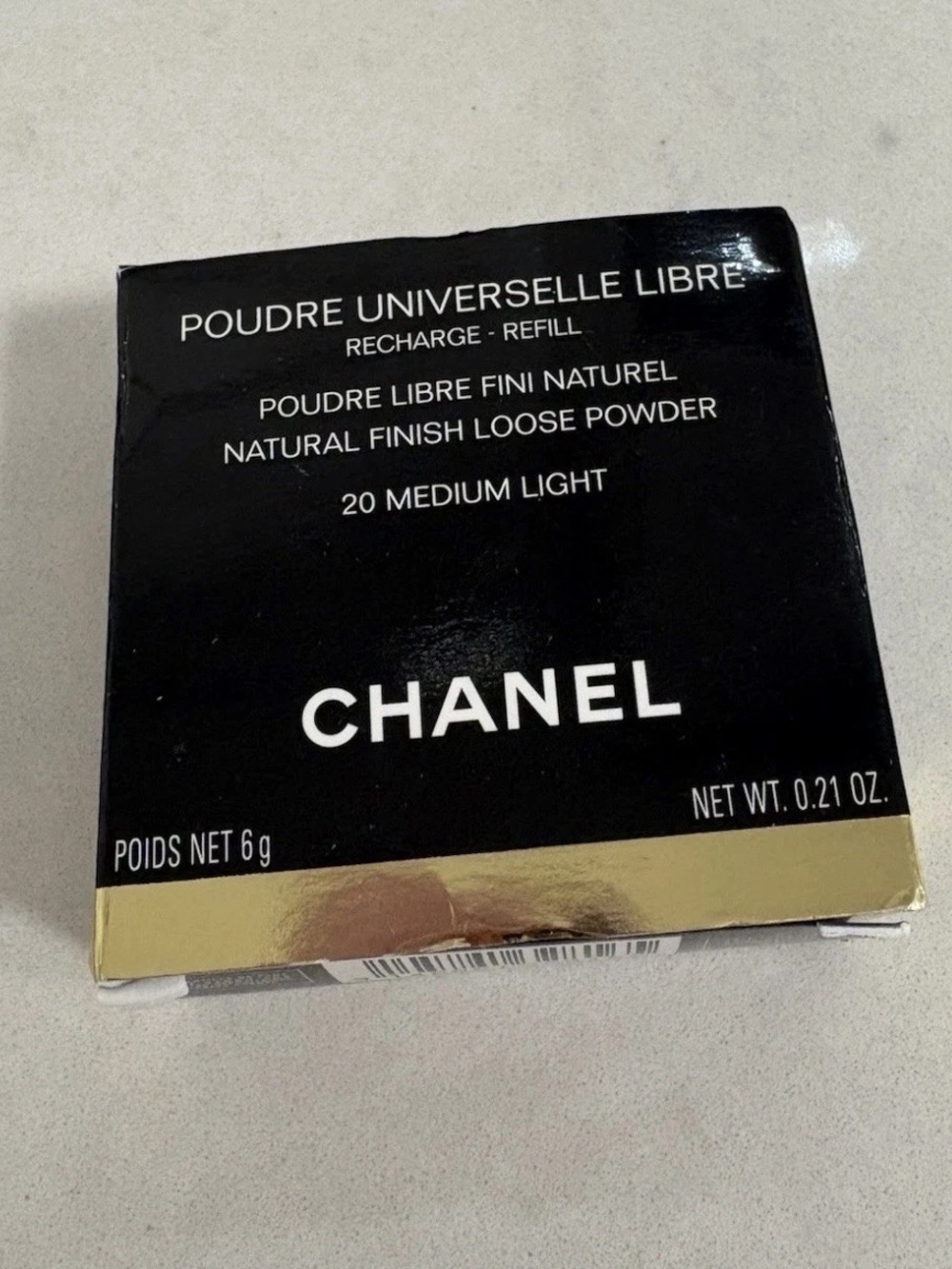 CHANEL Poudre Universelle Libre Loose Powder 20 Medium Light On-The-Go NIB